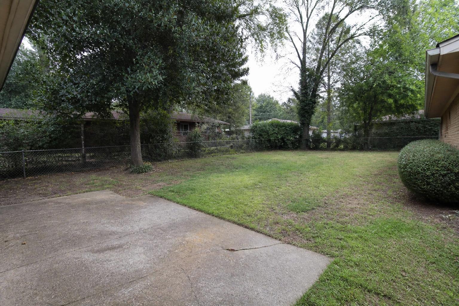 Backyard Outdoor Living Oasis - Before