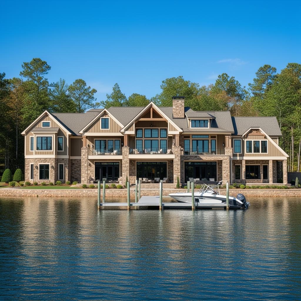 Lakefront Custom Home at Lake Norman — Full Home Build project in Lake Norman, Charlotte NC